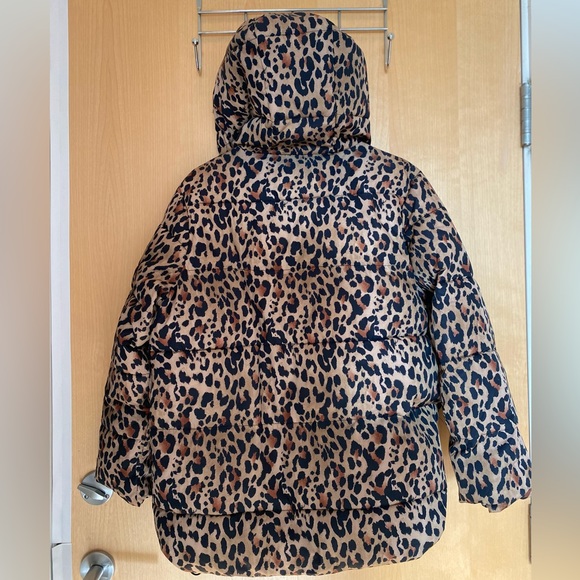 Gap Leopard Puffer Parka - Vegan! - Picture 4 of 10